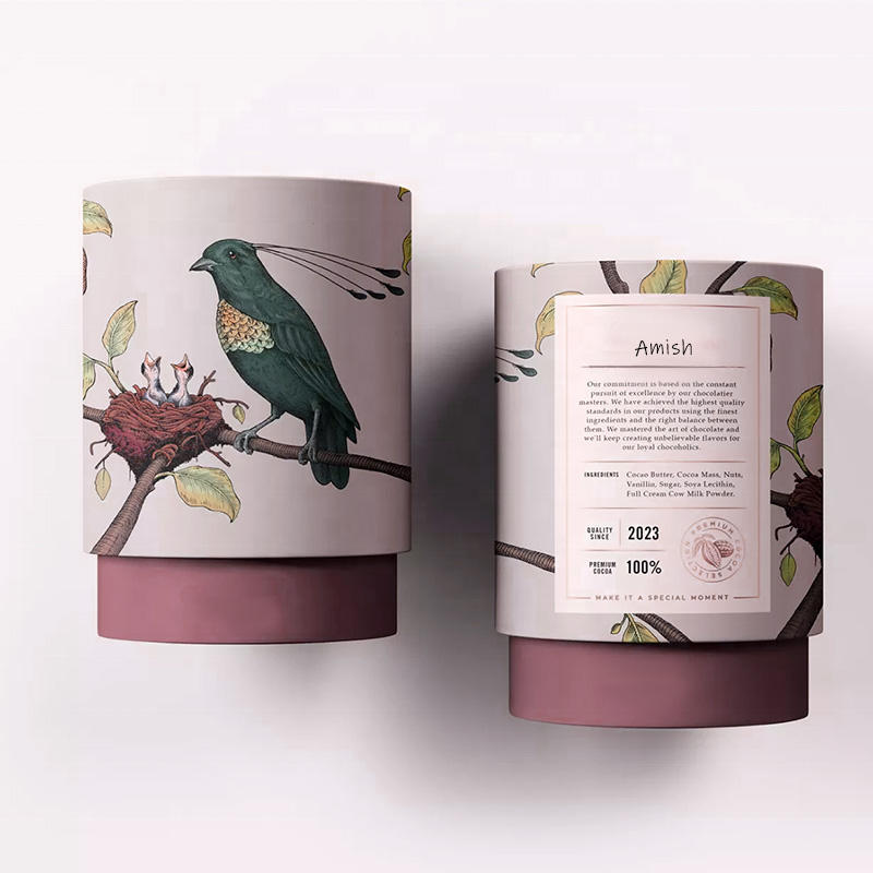 paper tube packaging for food