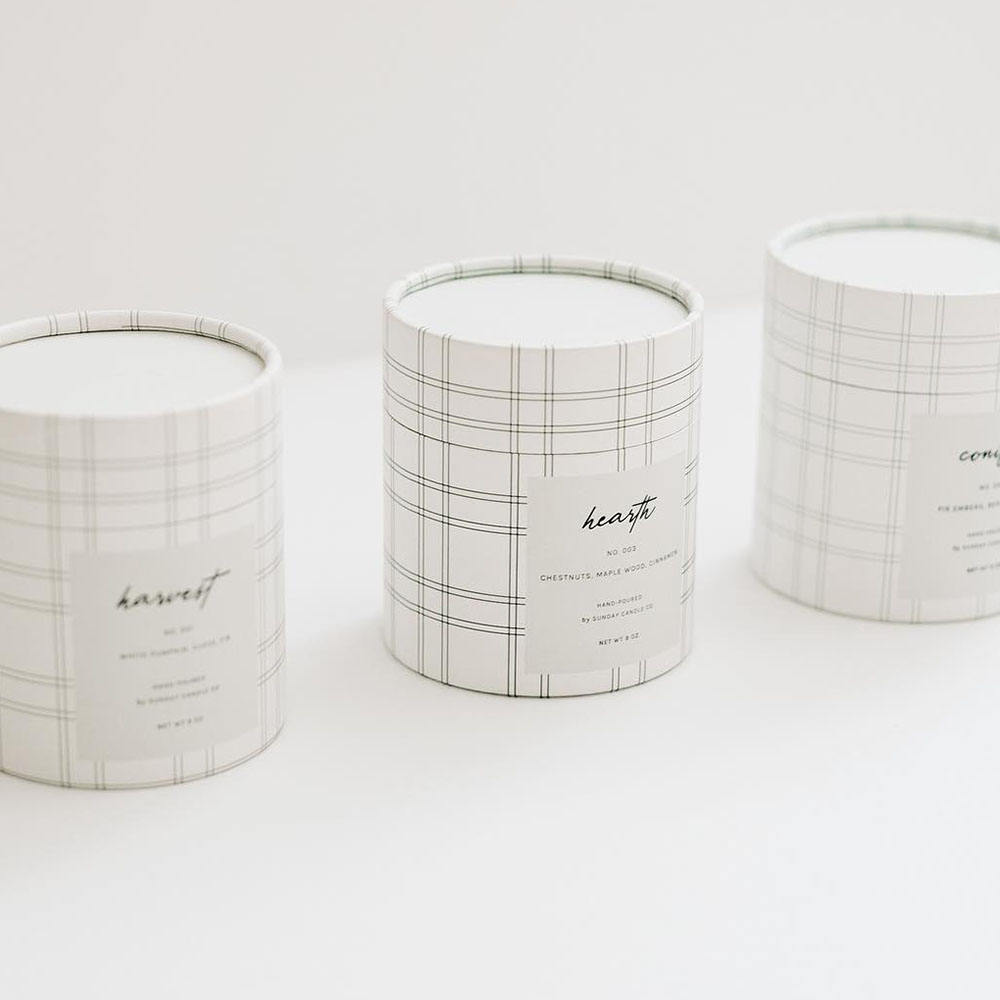 food paper tube box