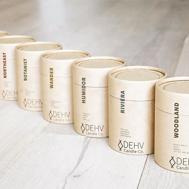 food paper tube box