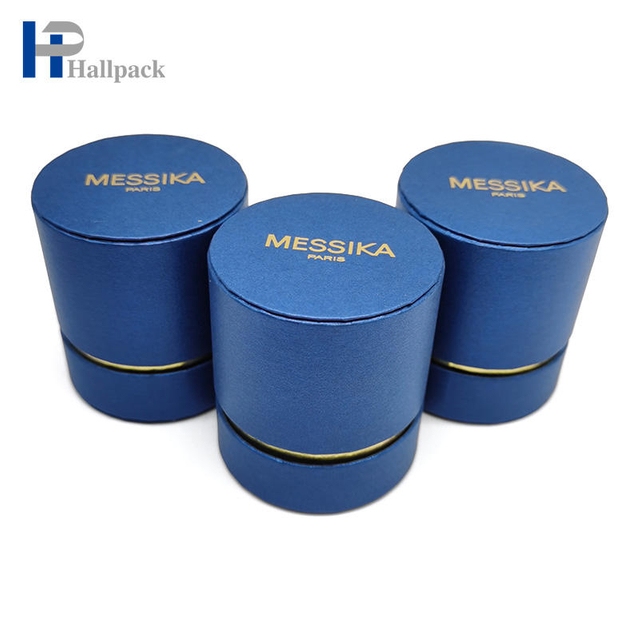 Wholesale Kraft Round Paper Core Flat Edge Lid Round Paper Tube