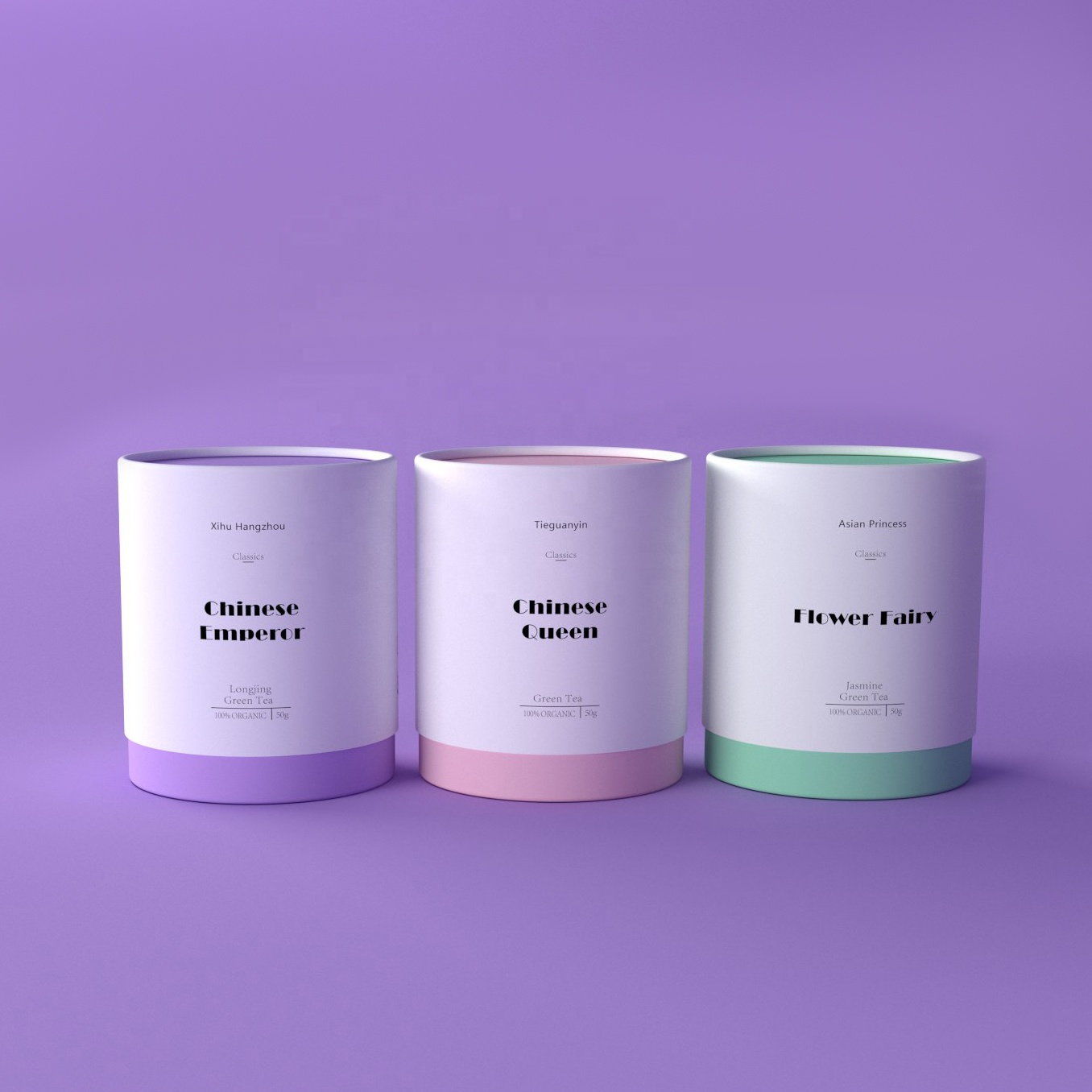 paper tube cbd food packaging