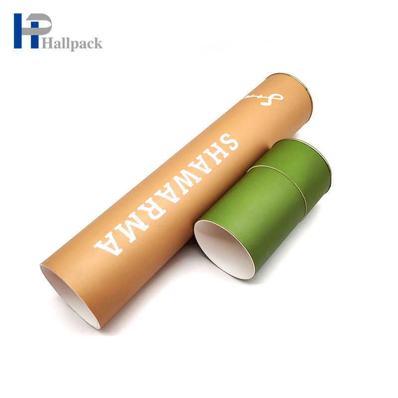 Hot Products Cylindrical Tube Potato Chips Packaging Tube Food Grade Paper Tube