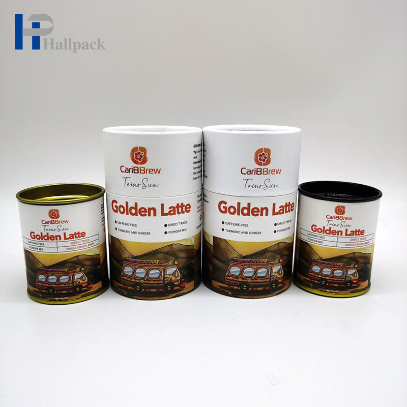 Iron Covering Paper Food Tubes