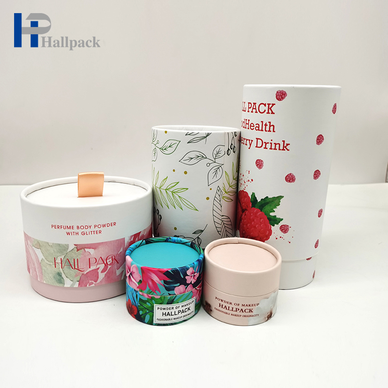paper tube cosmetic packaging