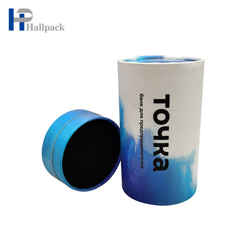 Custom Recycled Paper Tube Strong Metallized Paper Cardboard Paper Tube