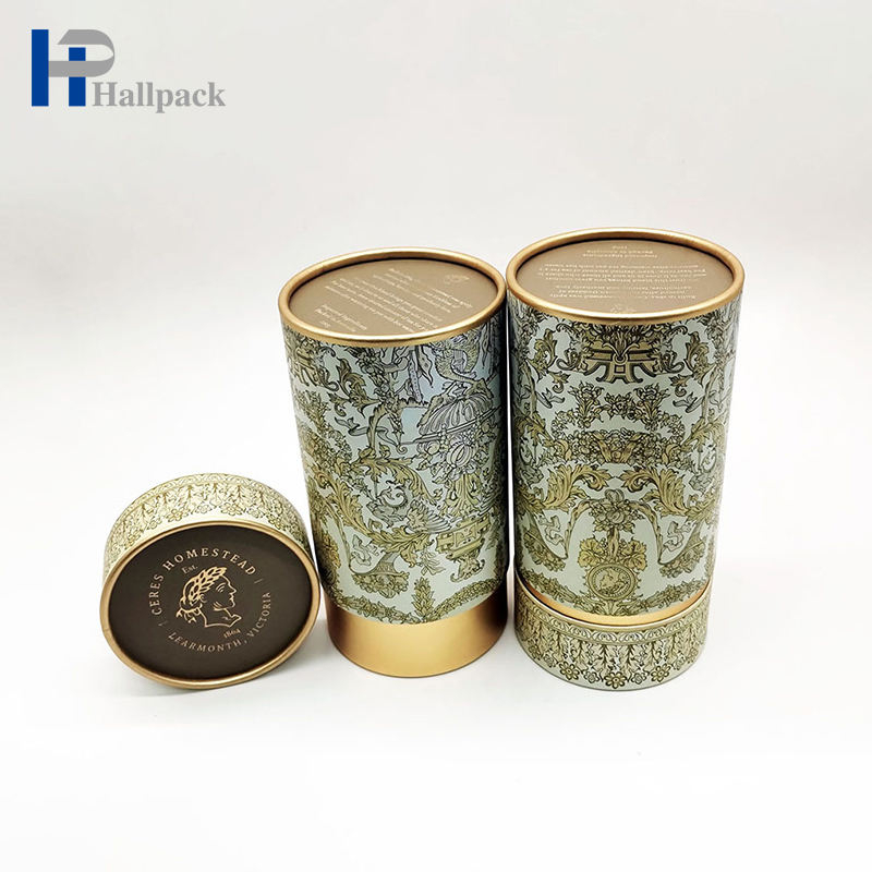 Iron Cover Paper Tube