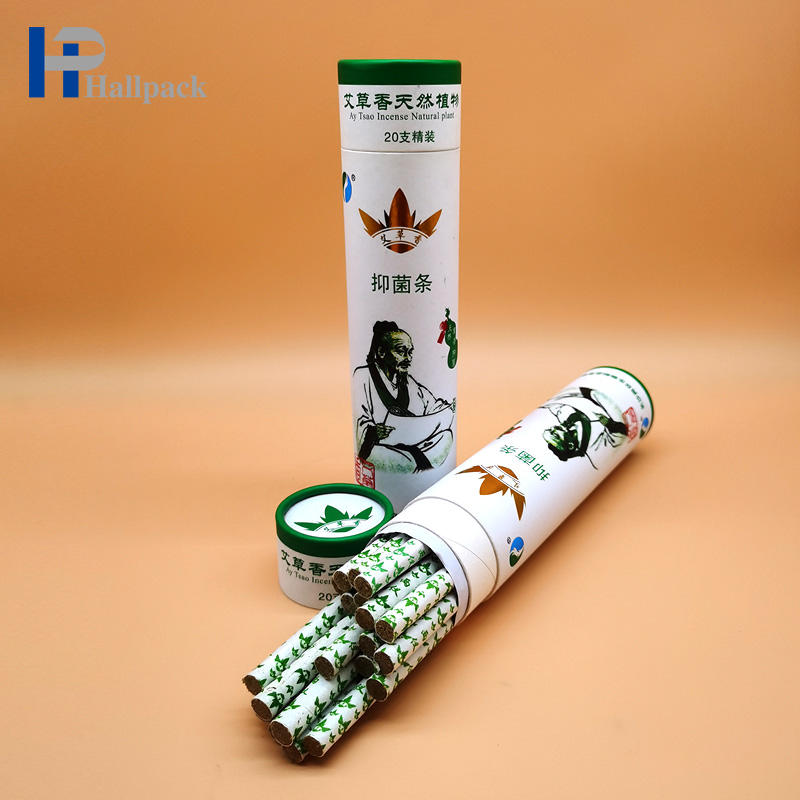 Cardboard Round Long Cylinder Kraft Cigar Core Paper Tube Shipping Tubes