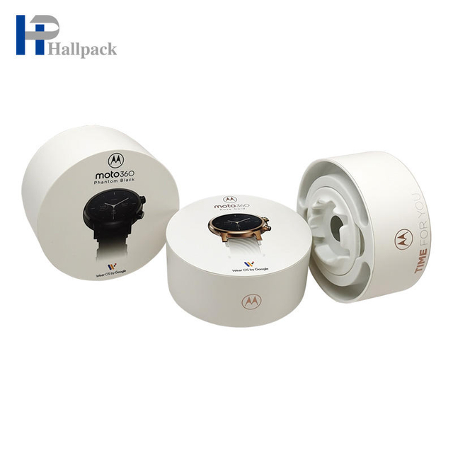 Round Paper Tube Box Short Jewelry Flat Top Flower Packaging Tube