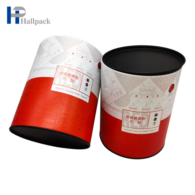 Custom Design Paper Core Salt Paper Tube Box Spice Food Paper Tube