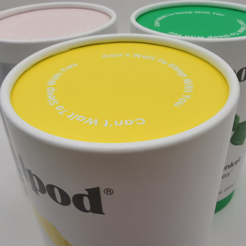 Biodigradable Cylinder Paper Tube Packaging