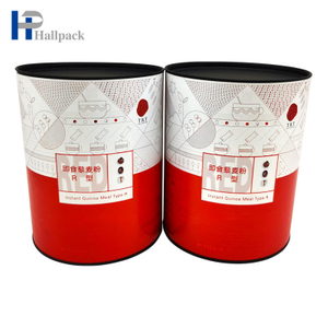 Custom Design Paper Core Salt Paper Tube Box Spice Food Paper Tube