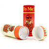 cardboard tea canister