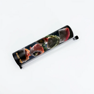 Biodegradable Cylinder Food Grade Sushi Push Pop Packaging Sushi-Themed Push-up Packaging
