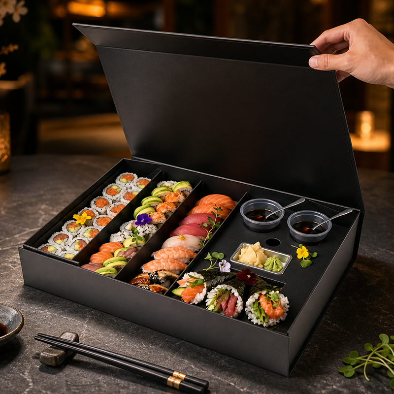 Choosing the Right Sushi Takeaway Box for Delivery and Retail