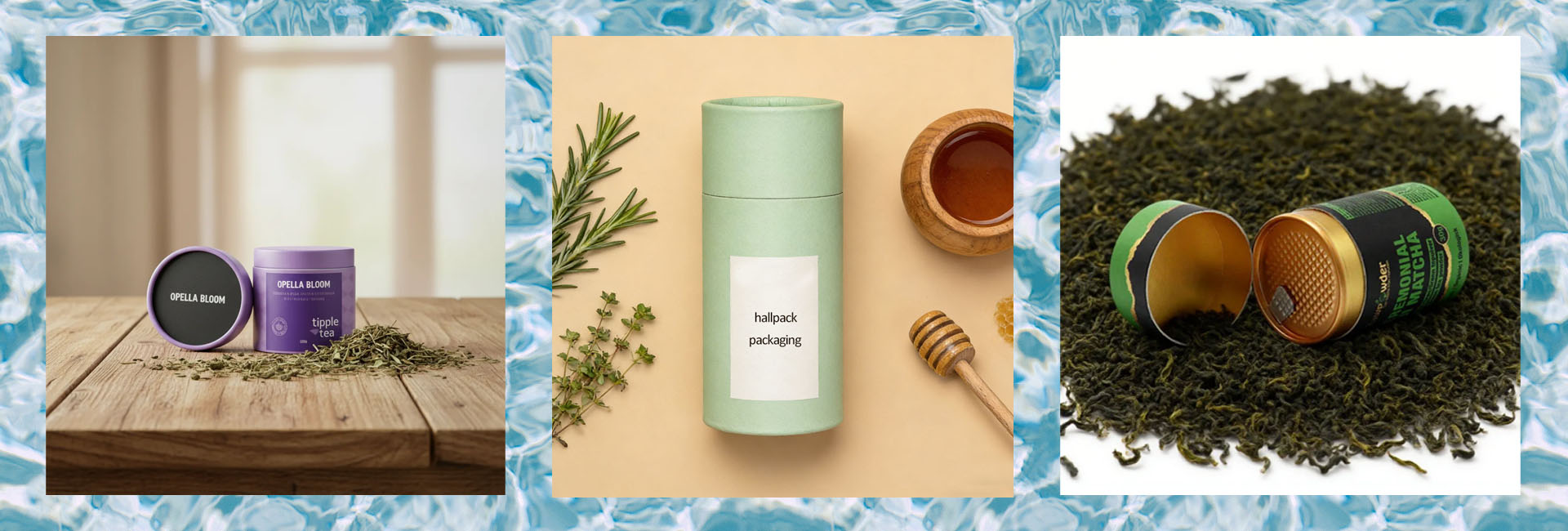 matcha powder packaging tube