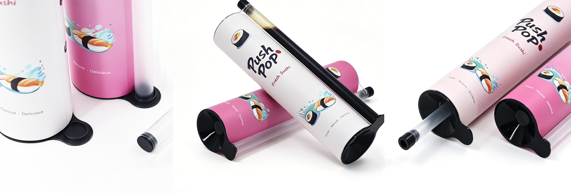 sushi pop container