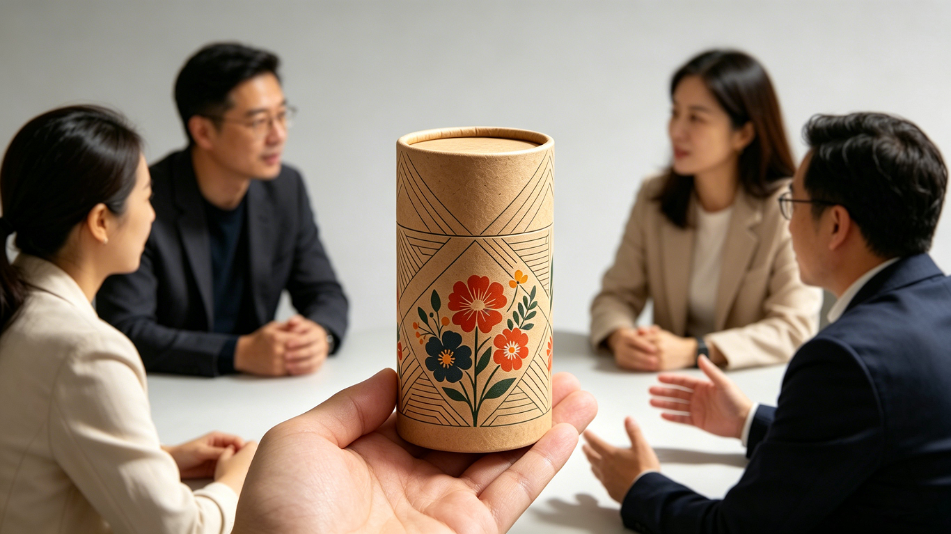 paper cylinder packaging