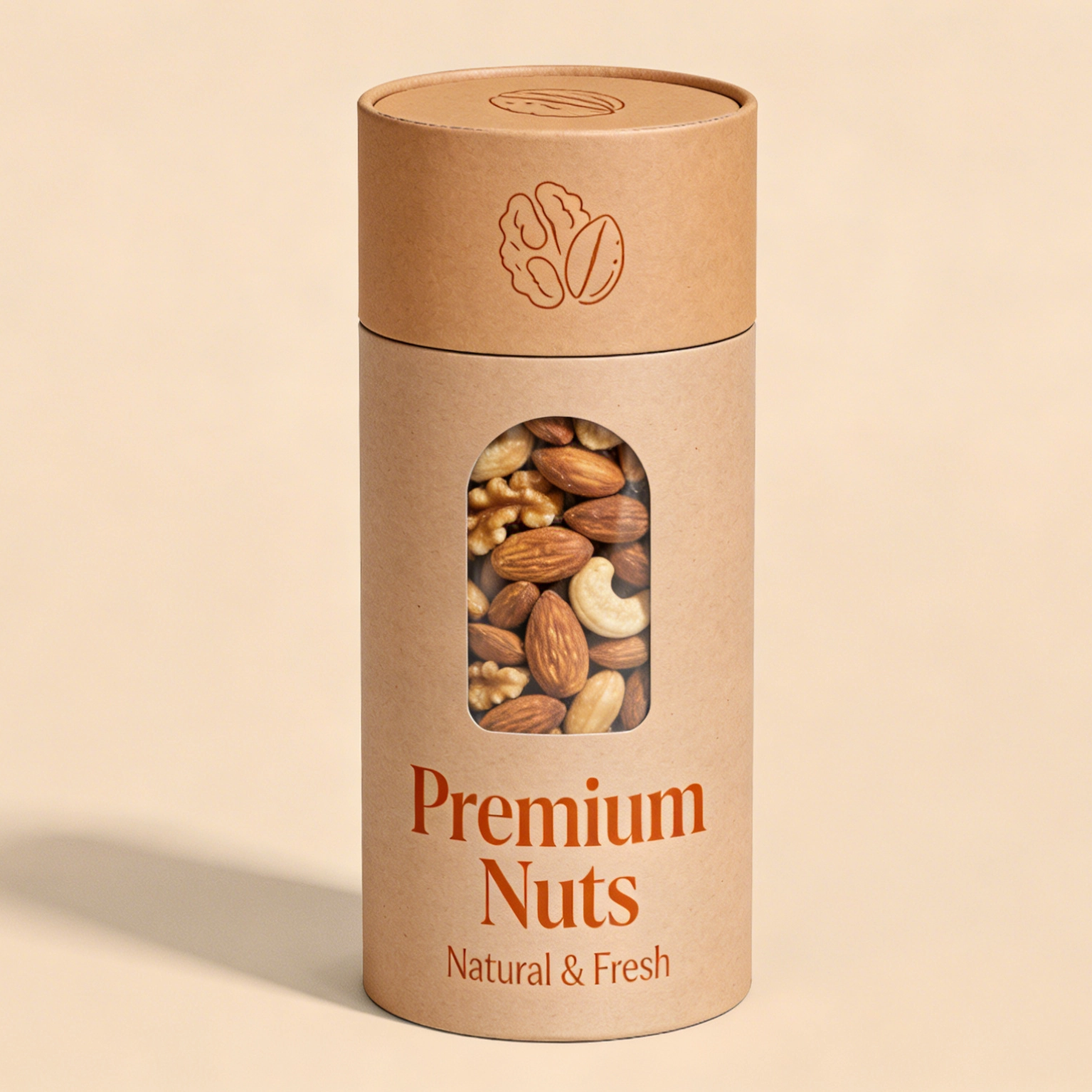 China Delivers Mature and Sustainable Nut Paper Tube Packaging Solutions