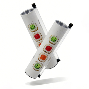 Biodegradable Custom Design Sushi Push Pop Container Push Pop Sushi Packaging