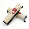 Recyclable Round Cylinder Box Custom Size Food Grade Take Away Box Packaging Sushi Push Pop Tube
